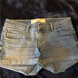 Abercrombie and fitch size 2 denim shorts